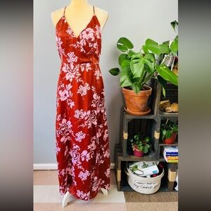 Lush Floral Maxi Dress
